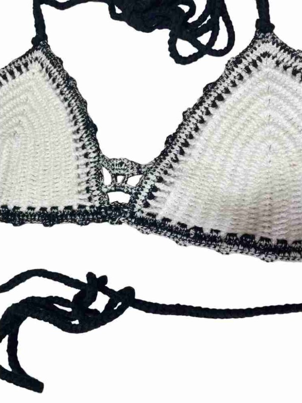 NWT Lot Of 2 Raga Boho Crochet/Halter Tops Women's Size Small - Picture 3 of 5
